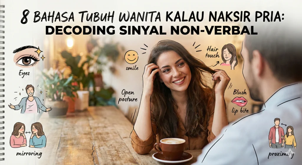 Mulut bisa bohong, tubuh tidak. Pelajari 8 bahasa tubuh wanita kalau naksir pria. Cek tatapan mata, gestur, dan posisi kakinya di sini. - IMG