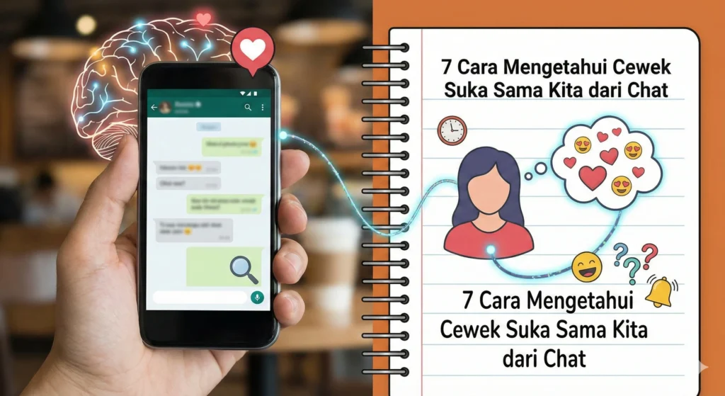 Bingung baca sinyal dia? Jangan cuma nebak. Ini 7 cara mengetahui cewek suka sama kita dari chat, lengkap dengan analisis emosi dan tanda tersembunyi.
