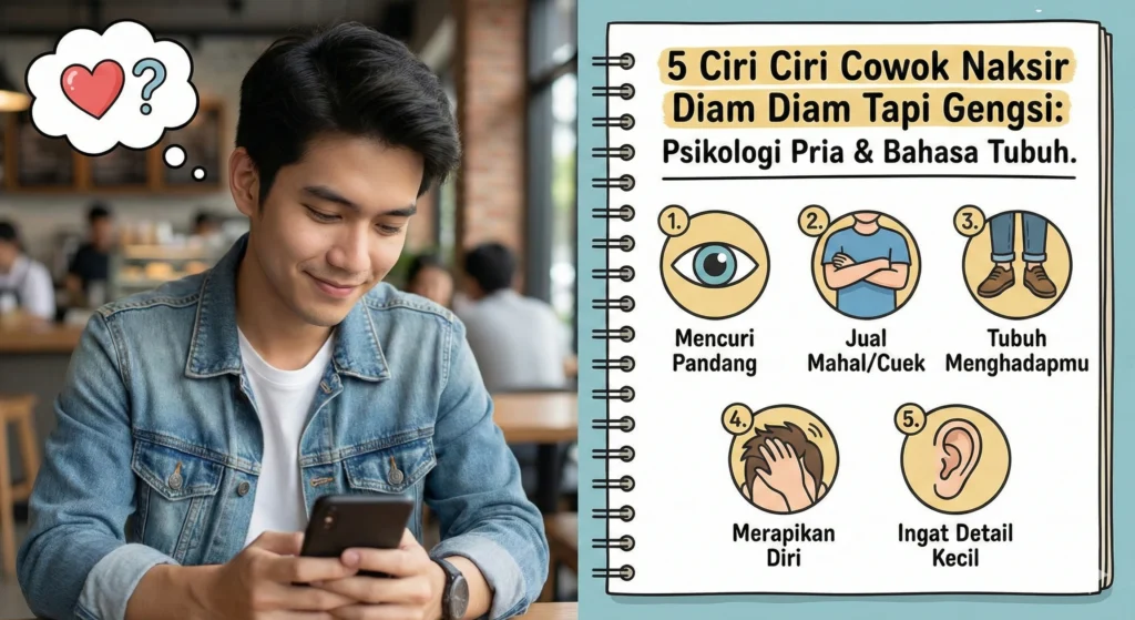 img - Dia cuek tapi perhatian? Jangan baper dulu. Cek 5 ciri cowok naksir diam diam tapi gengsi ini. Bongkar isi hati cowok 'tsundere' dan cara luluhin hatinya.