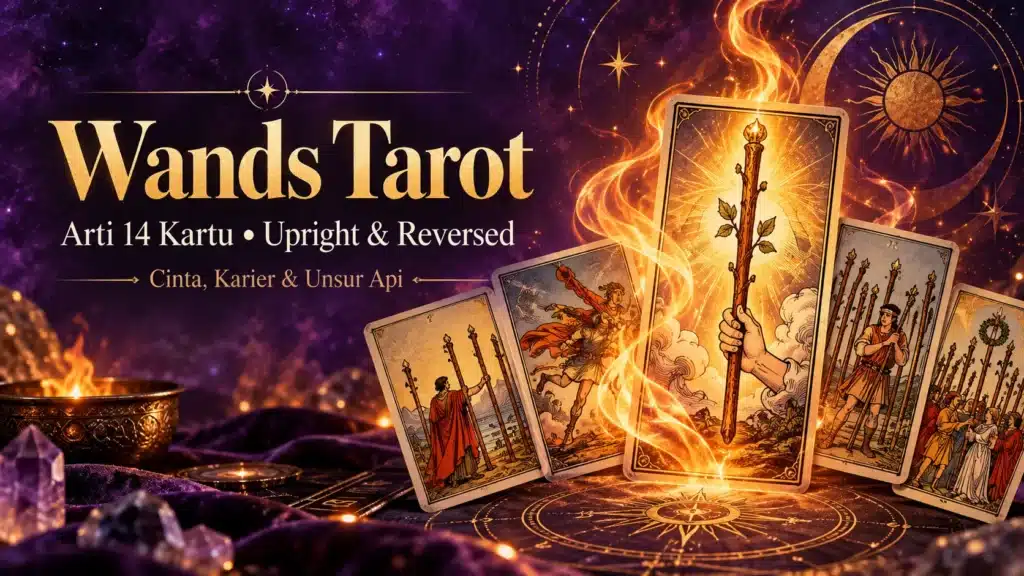 membedah arti 14 kartu wands tarot secara mendetail dan lengkap